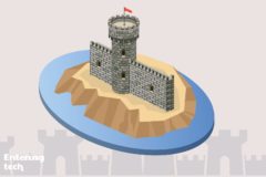 Entering Tech Career Moat Illustration